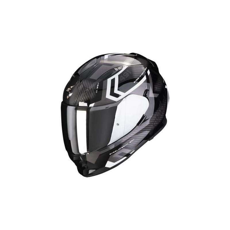 Casque SCORPION EXO-491 SPIN Noir-Blanc Casque SCORPION EXO-491 SPIN Noir-Blanc
