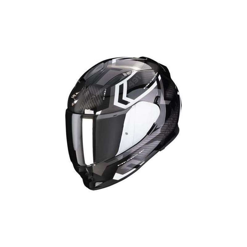 Casque SCORPION EXO-491 SPIN Noir-Blanc