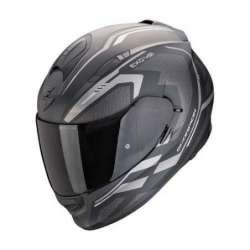 Casque SCORPION EXO-491 KRIPTA Noir Mat-Argent