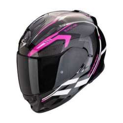 Helm SCORPION EXO-491 KRIPTA Mattschwarz-Rosa-Weiß