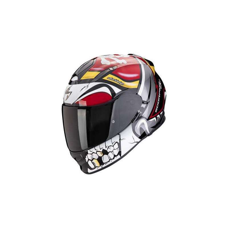 Casque SCORPION EXO-491 PIRATE Rouge