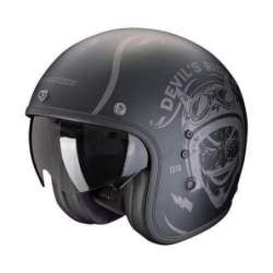 Helm SCORPION BELFAST EVO ROMEO Matt Schwarz-Silber