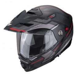 Helm SCORPION ADX-2 CARRERA Matt Schwarz-Rot