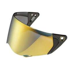 SCORPION Visière 3D Maxvision KDF19 EXO-HX1 CARBONE, Miroir Or
