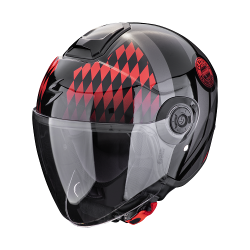 Casque SCORPION EXO-CITY II FC BAYERN Noir-Rouge
