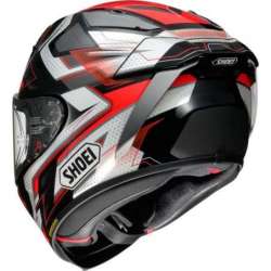 Casque intégral X-Spirit Pro X1 rouge-argent-blanc