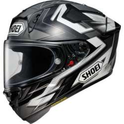 Casque intégral X-Spirit Pro X1 noir-argent-blanc