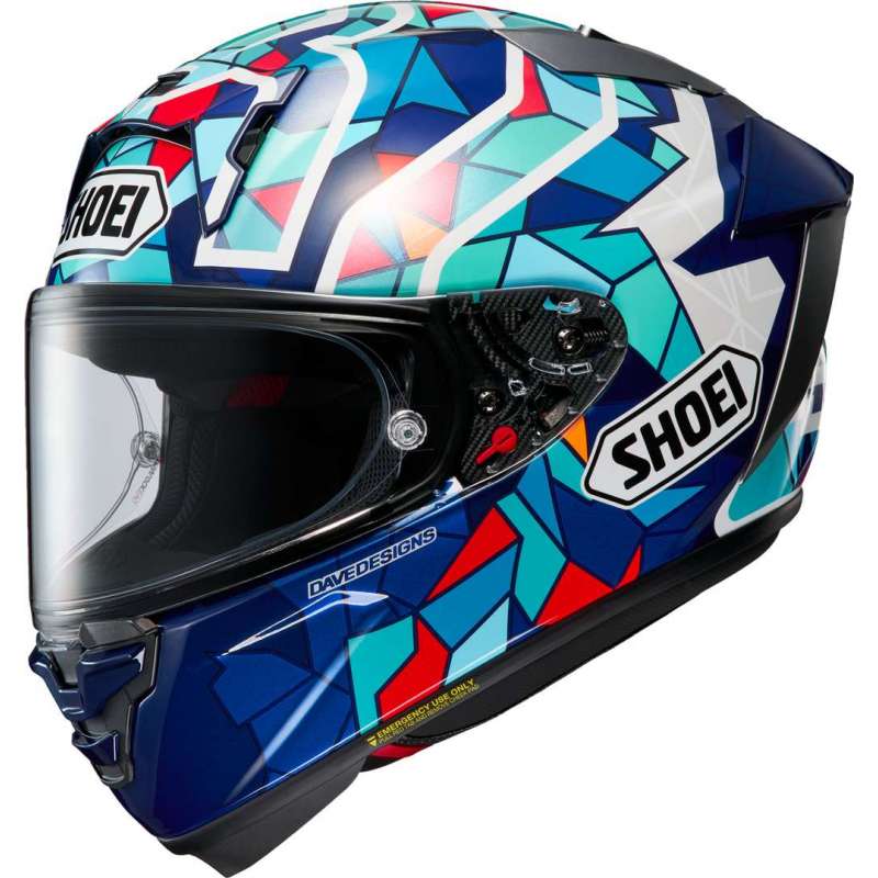Casque intégral X-Spirit Pro Marquez Barcelona bleu-rouge-blanc Casque intégral X-Spirit Pro Marquez Barcelona bleu-rouge-blanc