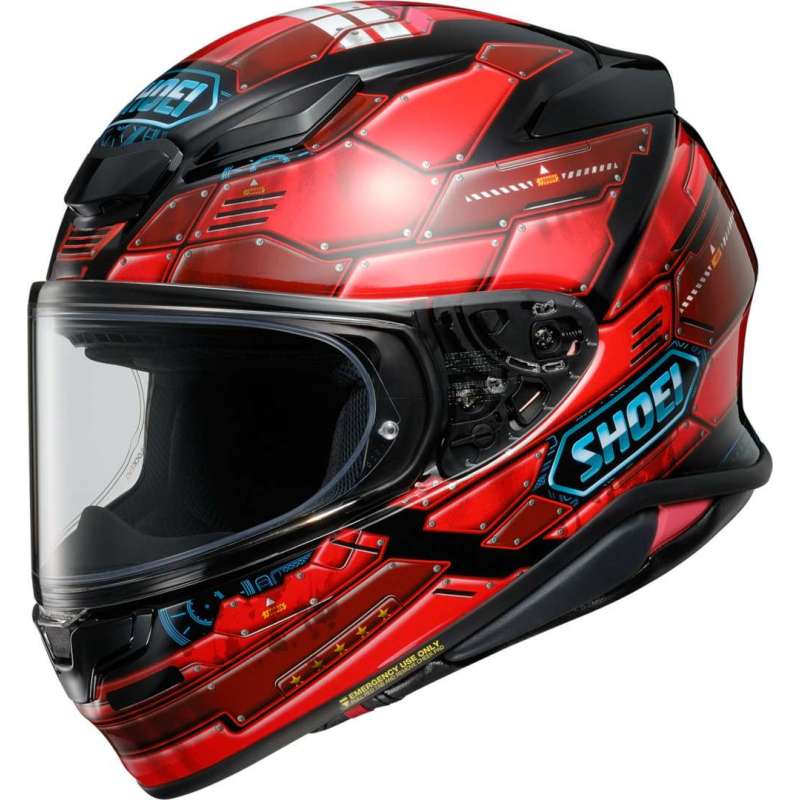 Casque intégral NXR2 Fortress rouge-noir