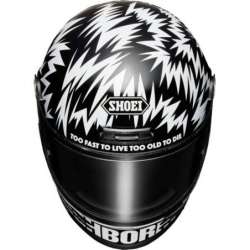 Casque intégral Glamster 6 Neighborhood noir-blanc