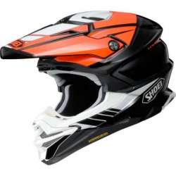 Casque motocross VFX-WR 6 NEWG V4 orange-noir-blanc