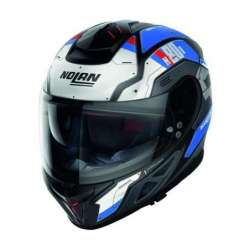 Casque intégral N80-8 Starscream N-Com 36 noir mat-bleu