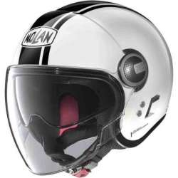 Casque jet N21 VISOR 6 DOLCE VITA 94 blanc