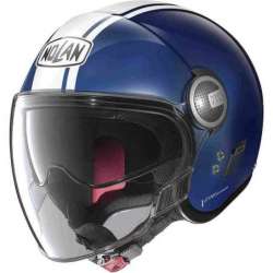 Casque jet N21 VISOR 6 DOLCE VITA 97 bleu