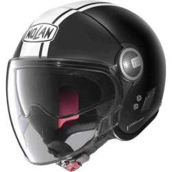 Casque jet N21 VISOR 6 DOLCE VITA 99 noir mat