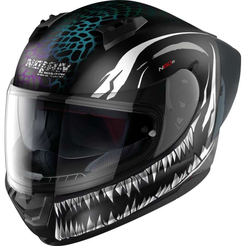 Casque intégral N60-6 SPORT RAVENOUS 28 noir mat