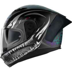 Integralhelm N60-6 SPORT RAVENOUS 28 schwarz matt