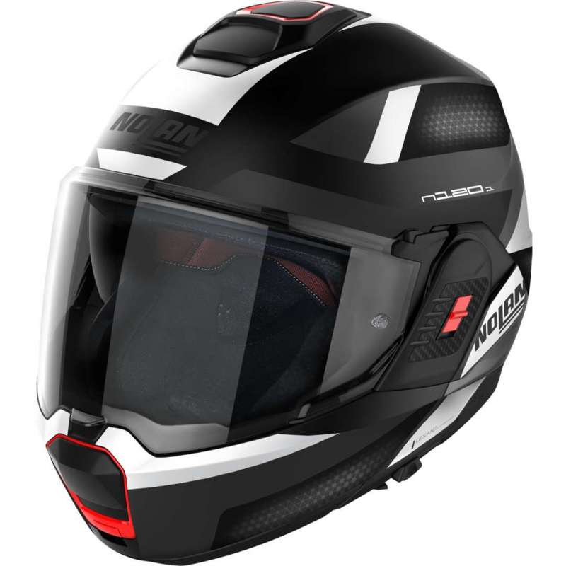 Casque modulaire N120-1 SUBWAY N-COM 21 noir mat Casque modulaire N120-1 SUBWAY N-COM 21 noir mat