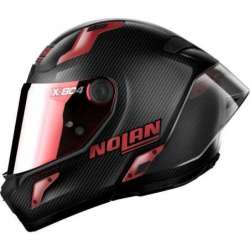 Casque intégral X-804 RS IRIDIUM EDITION 5 carbone-rouge