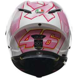 Casque AGV intégrale Pista GP RR Misano 2021 Lim.Ed. rose-blanc