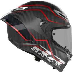 Casque AGV intégral Pista GP RR Performante Rouge mat