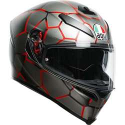 Casque intégral K-5 S Vulcanum gris-rouge