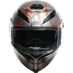 Casque intégral K-5 S Vulcanum gris-rouge