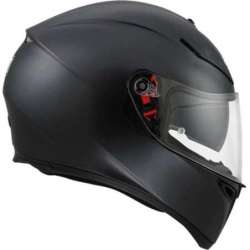 Integralhelm K-3 Mono Uni schwarz matt