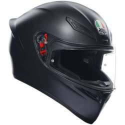 Casque AGV intégral K-1 S Mono Uni noir
