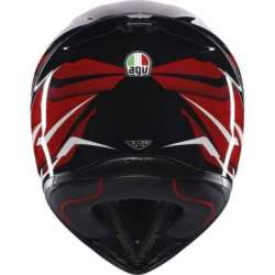 Casque AGV intégral K-1 S Lion noir-rouge