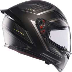 Casque AGV intégral K-1 S Sling noir-mat-rouge