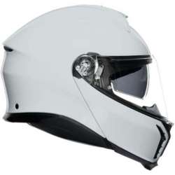 Casque AGV modulable Tourmodular Solid Uni blanc