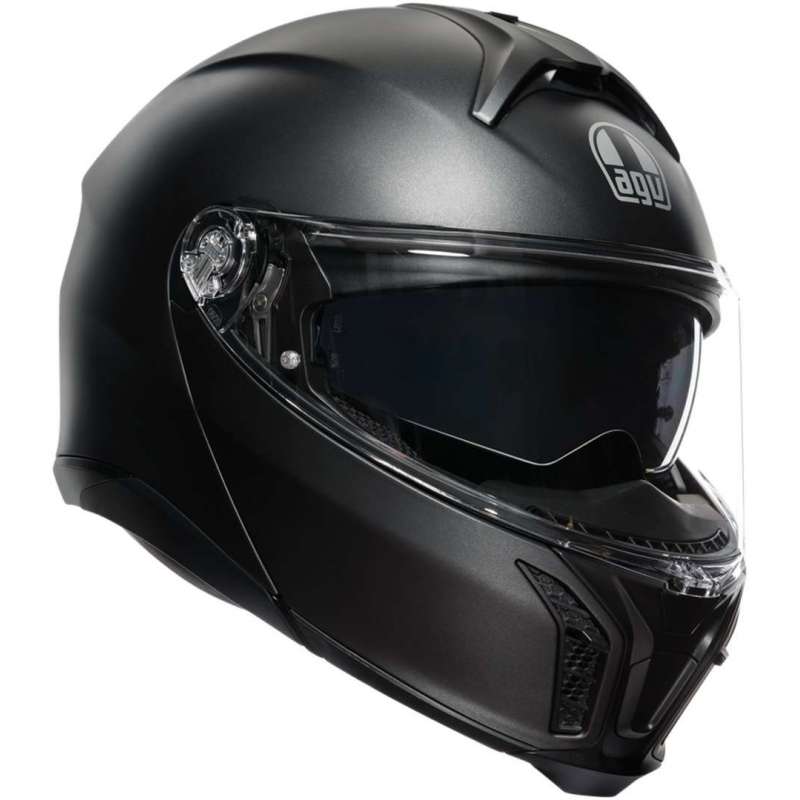 Casque AGV modulable Tourmodular Solid Uni noir
