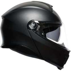 Casque AGV modulable Tourmodular Solid Uni noir