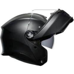 Casque AGV modulable Tourmodular Solid Uni noir