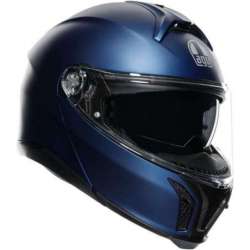 Casque AGV modulable Tourmodular Solid Uni bleu