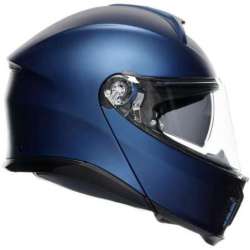 Casque AGV modulable Tourmodular Solid Uni bleu