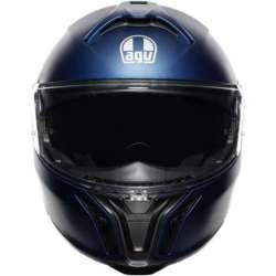 Casque AGV modulable Tourmodular Solid Uni bleu
