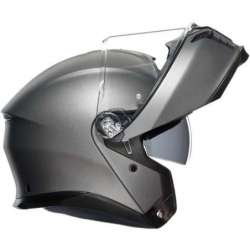Casque AGV modulable Tourmodular Solid Uni gris