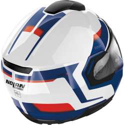 Casque ouvrable N90-3 6 REFLECTOR 38 blanc-bleu-rouge