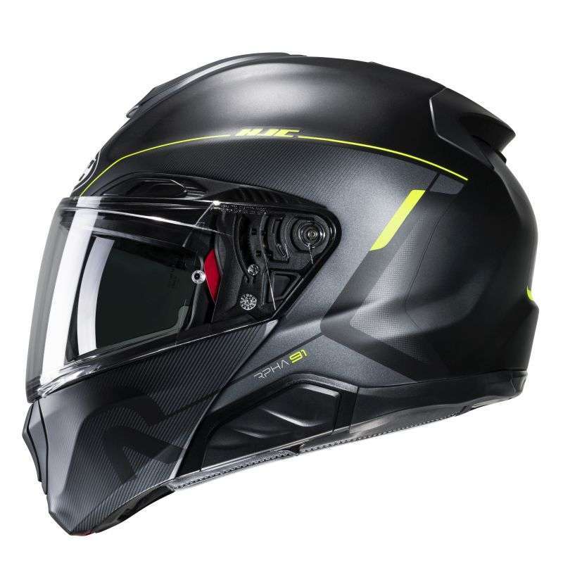 Casque modulable HJC R-PHA 91 COMBUST MC-3HSF