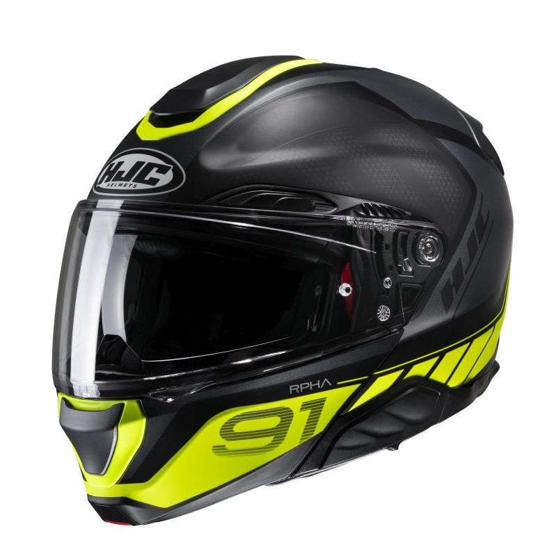 Casque modulable HJC R-PHA 91 RAFINO MC-3HSF Casque modulable HJC R-PHA 91 RAFINO MC-3HSF