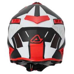 ACERBIS CASQUE OFFROAD X-TRACK NOIR  ROUGE  MAT