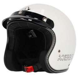 ACERBIS CASQUE JET SKODELA BLANC  BRILLANT