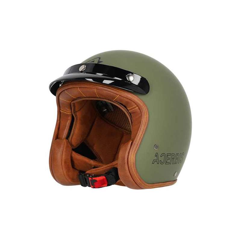ACERBIS CASQUE JET SKODELA MILITARY GREEN  MAT