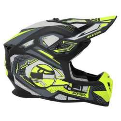 ACERBIS OFFROADHELM LINEAR 22-06 Schwarz Neon Gelb Matt