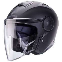 CABERG CASQUE JET SOHO NOIR  MAT