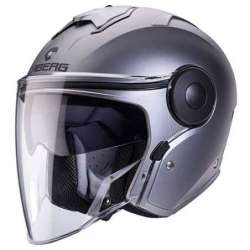 CABERG CASQUE JET SOHO GUN METAL  MAT