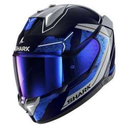 SHARK CASQUE INTÉGRAL SKWAL I3 RHAD  BLEU  GRIS  BRILLANT