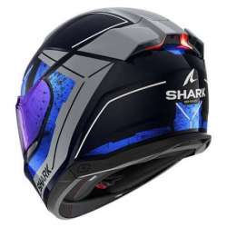 SHARK INTEGRALHELM SKWAL I3 Rhad Blau Grau Glänzend